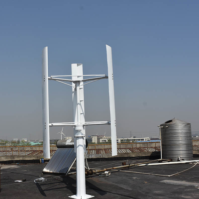 کیت توربین بادی محور عمودی 2kw 3kw ژنراتور محور عمودی کم صدا IP54