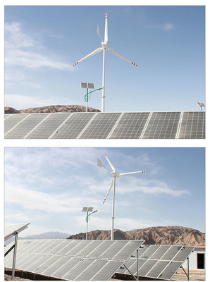 CE توربین بادی افقی 3KW 48V Home Yacht Horizontal Axis Wind Mills