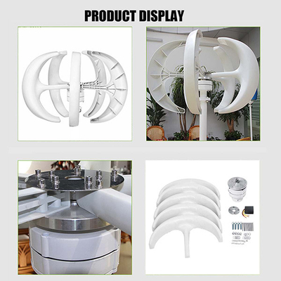 OEM ODM سقف نصب شده توربین بادی محور عمودی 200W 12V آسیاب بادی عمودی برای مصارف خانگی