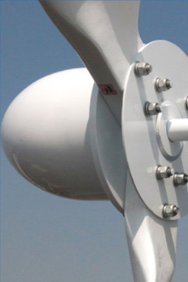 توربین بادی افقی CE 1KW 48Volt Home HAWT Wind Turbine Rotor 2.8m