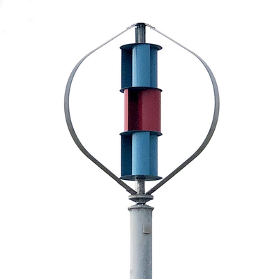 Q Type Off Grid Wind Generator 48V 1KW 1KW تیغه آلیاژ آلومینیوم خانگی کم صدا