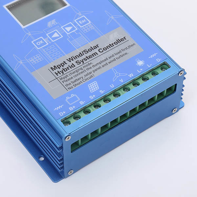 نمایشگر LCD هیبریدی بادی سولار کنترل کننده شارژ خورشیدی 10 آمپر MPPT