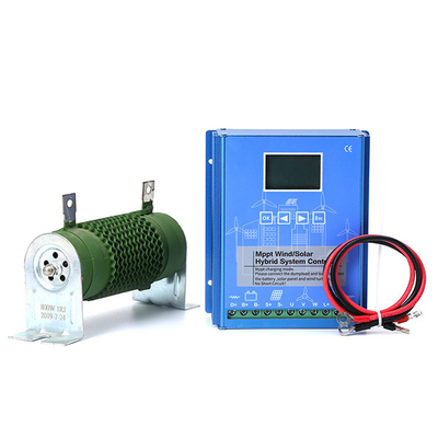 کنترلر شارژ خورشیدی بادی و خورشیدی هیبریدی 12 ولت 24 ولت MPPT صفحه نمایش LCD IP65