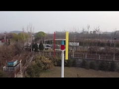 گشتاور کم شروع H توربین بادی عمودی 5KW توربین بادی محور عمودی کوچک